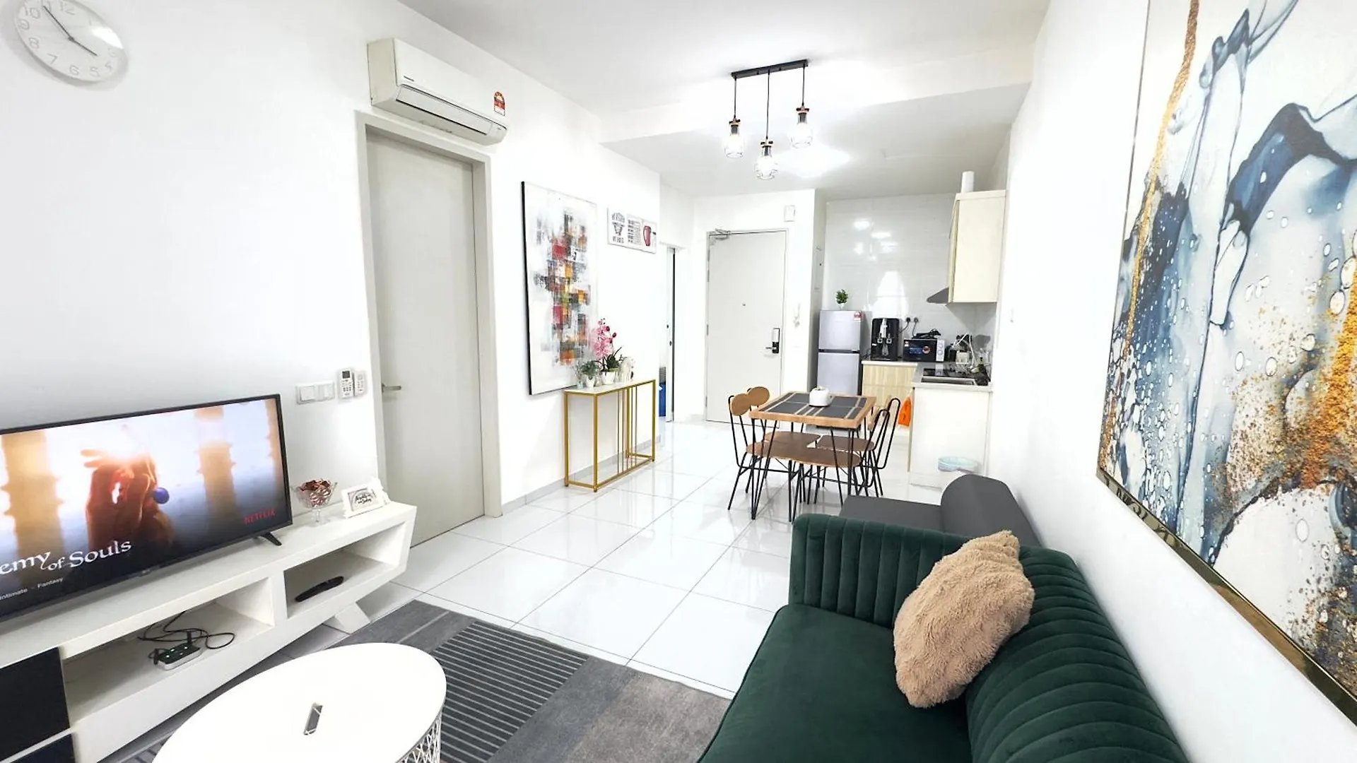 Apartment Ferienwohnung Sky Trees Bukit Indah Aeon 2Bed 5Pax Netflix Aircond Johor Bahru